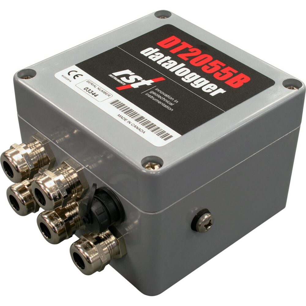 DT2055B: 5/10 Channel Vibrating Wire/Thermistor Data Logger